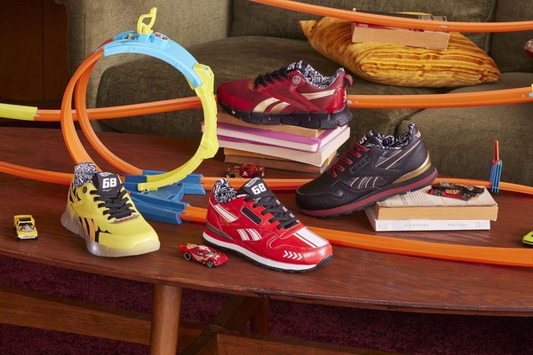 Reebok y Hot Wheels se unen en una coleccion de tenis para ninos NEO